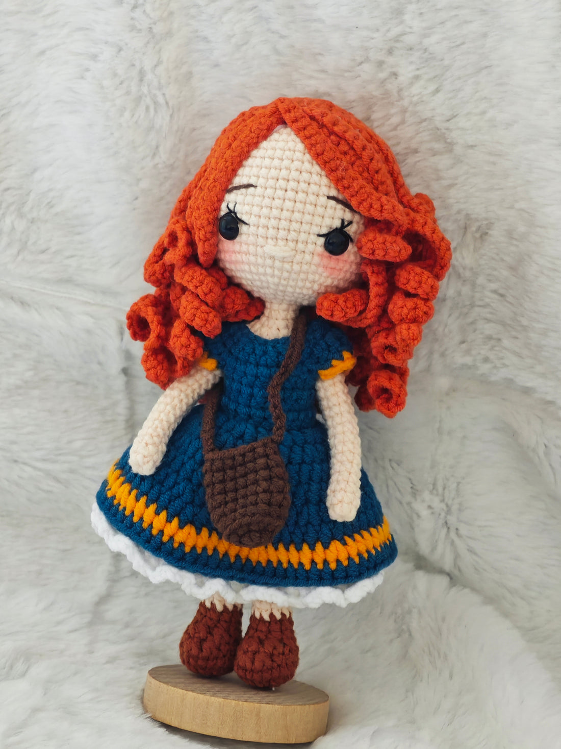 Amigurumi "Principessa Merida"