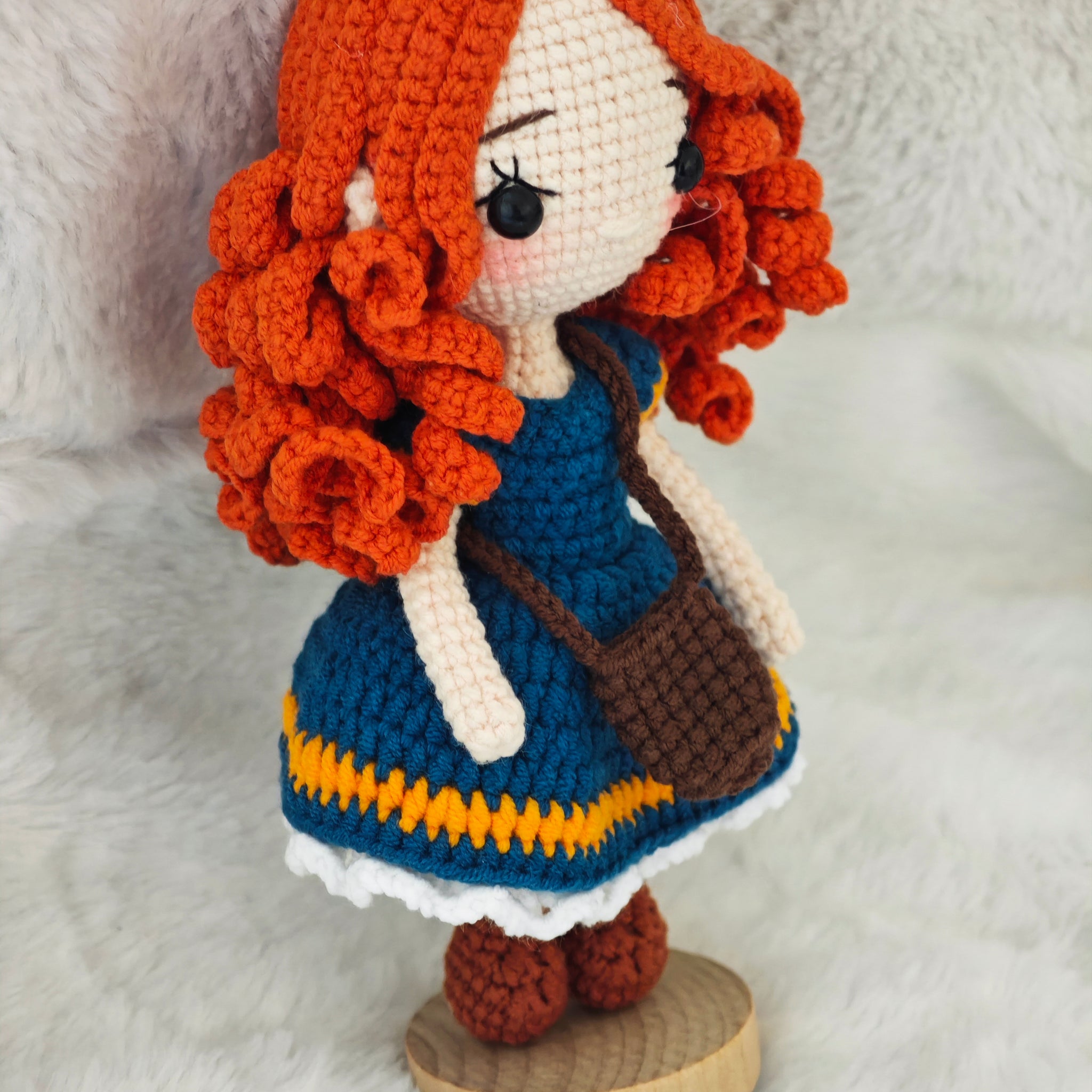 Amigurumi "Principessa Merida"