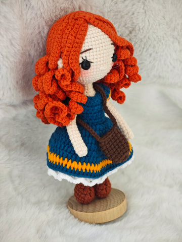 Amigurumi "Principessa Merida"