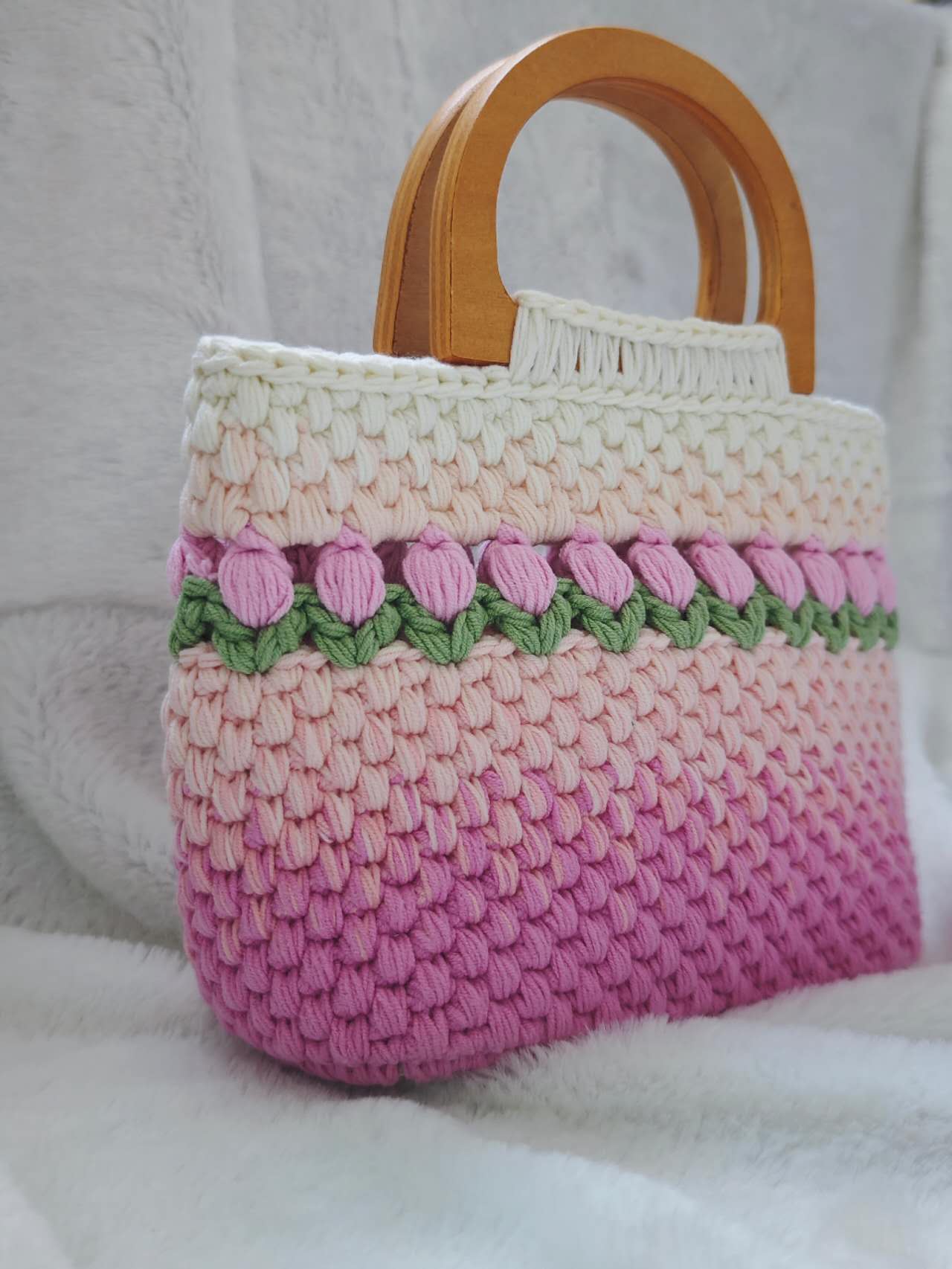Borsa "Tulipano Rosa"