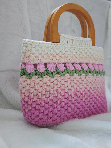 Borsa "Tulipano Rosa"