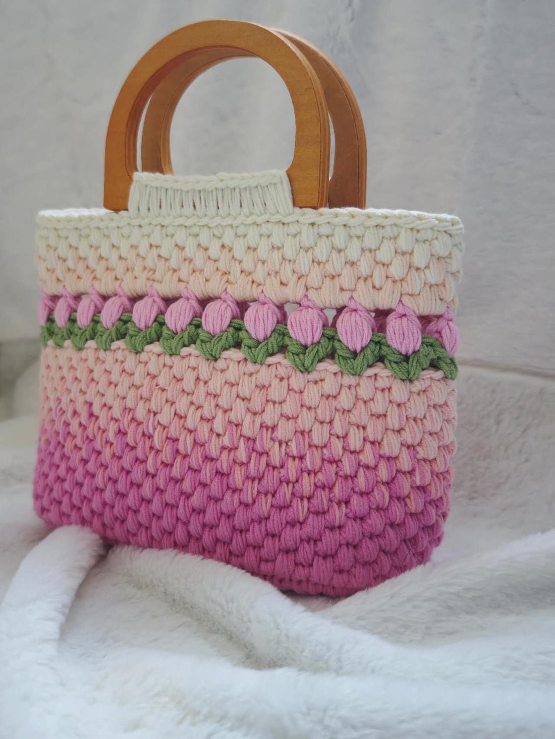 Borsa "Tulipano Rosa"
